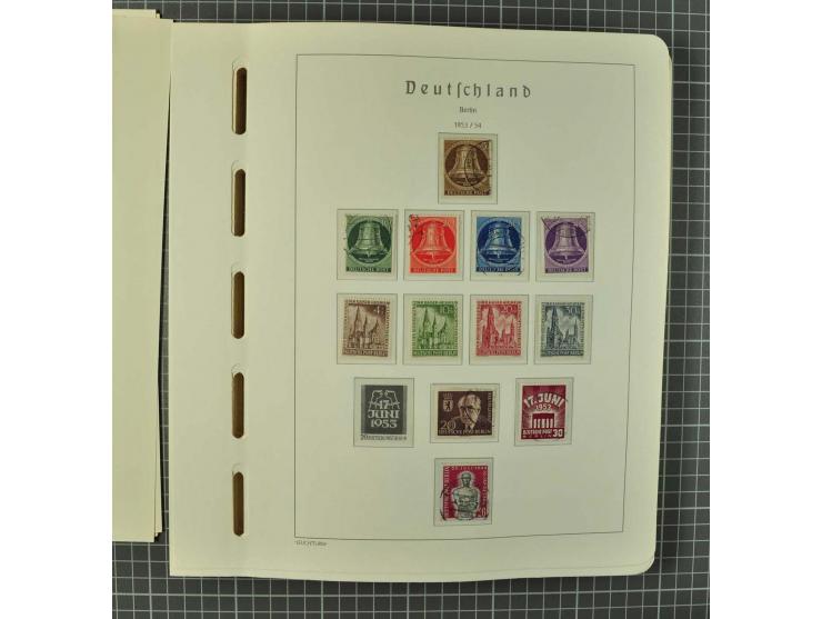 1948/1990 postfrische, ungebrauchte und gestempelte Partie, dabei zwei kpl. postfrische Sammlungen, alles mehrfach mit u.a. M