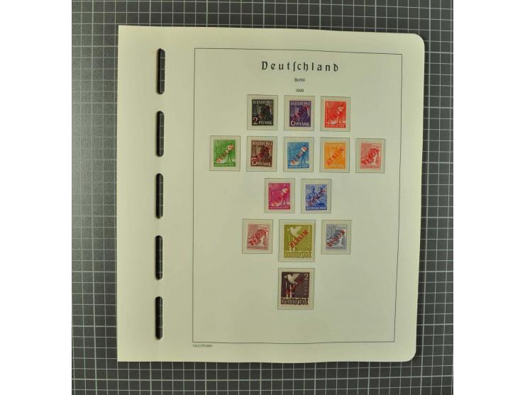 1948/1990 postfrische, ungebrauchte und gestempelte Partie, dabei zwei kpl. postfrische Sammlungen, alles mehrfach mit u.a. M