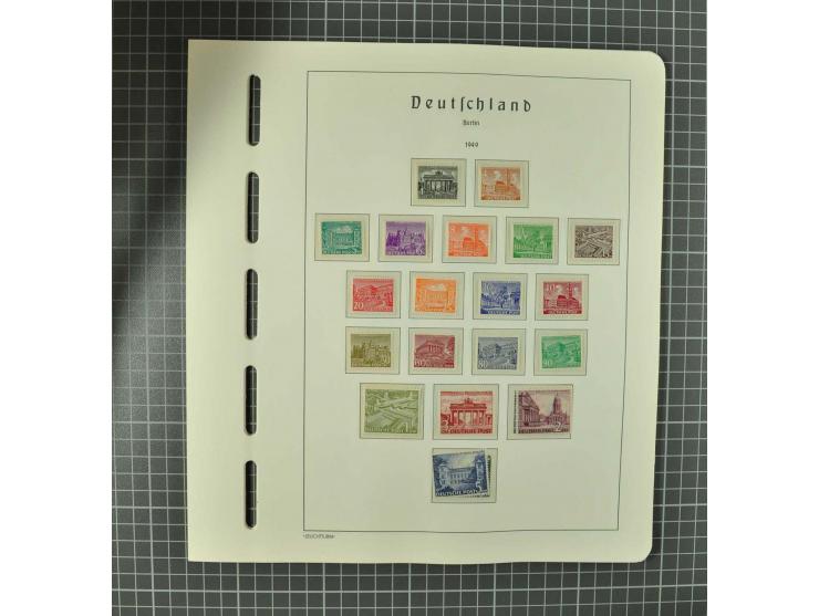 1948/1990 postfrische, ungebrauchte und gestempelte Partie, dabei zwei kpl. postfrische Sammlungen, alles mehrfach mit u.a. M