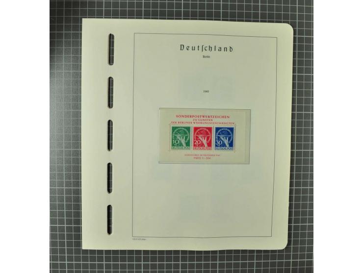 1948/1990 postfrische, ungebrauchte und gestempelte Partie, dabei zwei kpl. postfrische Sammlungen, alles mehrfach mit u.a. M