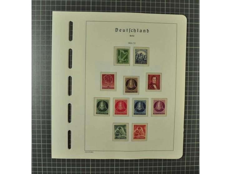 1948/1990 postfrische, ungebrauchte und gestempelte Partie, dabei zwei kpl. postfrische Sammlungen, alles mehrfach mit u.a. M
