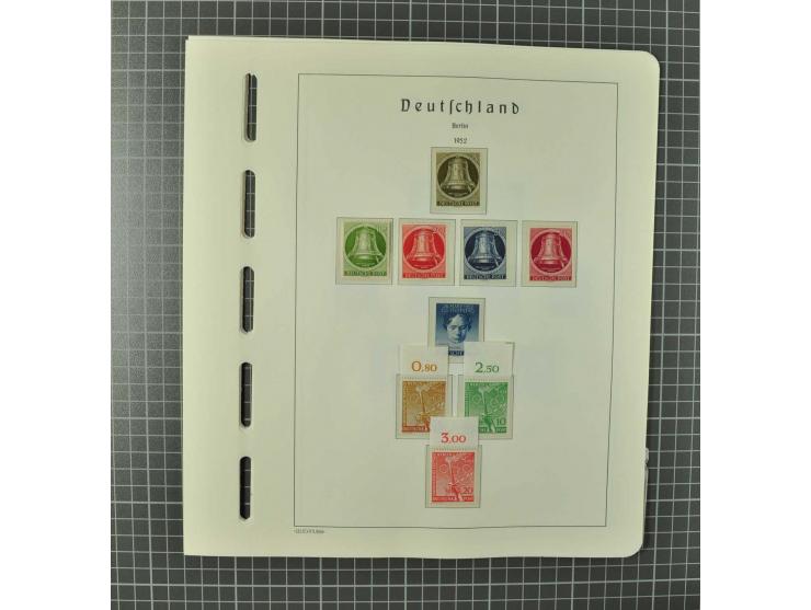 1948/1990 postfrische, ungebrauchte und gestempelte Partie, dabei zwei kpl. postfrische Sammlungen, alles mehrfach mit u.a. M