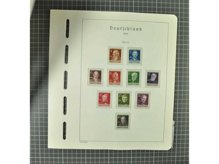 1948/1990 postfrische, ungebrauchte und gestempelte Partie, dabei zwei kpl. postfrische Sammlungen, alles mehrfach mit u.a. M