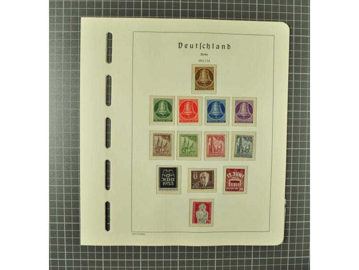 1948/1990 postfrische, ungebrauchte und gestempelte Partie, dabei zwei kpl. postfrische Sammlungen, alles mehrfach mit u.a. M