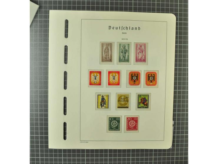 1948/1990 postfrische, ungebrauchte und gestempelte Partie, dabei zwei kpl. postfrische Sammlungen, alles mehrfach mit u.a. M