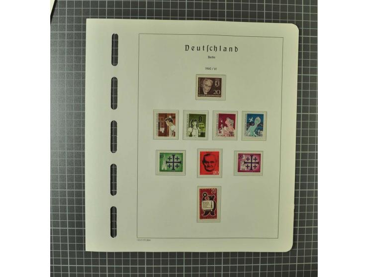 1948/1990 postfrische, ungebrauchte und gestempelte Partie, dabei zwei kpl. postfrische Sammlungen, alles mehrfach mit u.a. M