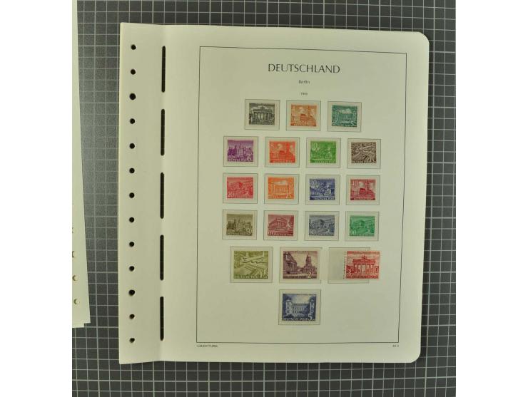 1948/1990 postfrische, ungebrauchte und gestempelte Partie, dabei zwei kpl. postfrische Sammlungen, alles mehrfach mit u.a. M