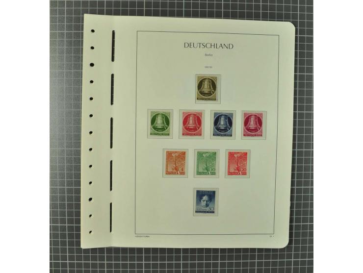 1948/1990 postfrische, ungebrauchte und gestempelte Partie, dabei zwei kpl. postfrische Sammlungen, alles mehrfach mit u.a. M