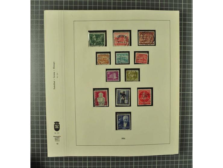 1948/1990 postfrische, ungebrauchte und gestempelte Partie, dabei zwei kpl. postfrische Sammlungen, alles mehrfach mit u.a. M