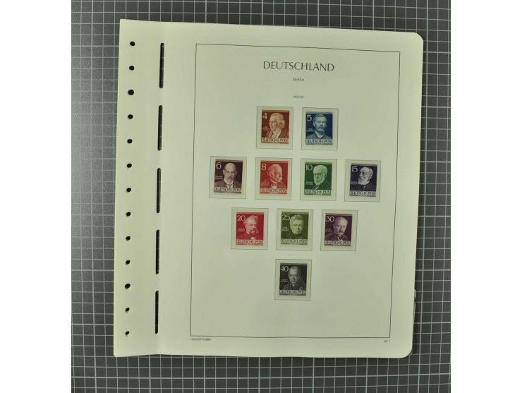 1948/1990 postfrische, ungebrauchte und gestempelte Partie, dabei zwei kpl. postfrische Sammlungen, alles mehrfach mit u.a. M