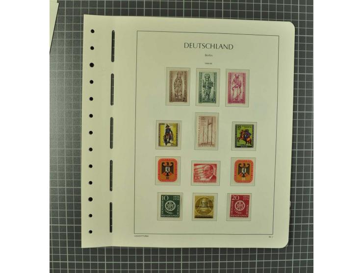 1948/1990 postfrische, ungebrauchte und gestempelte Partie, dabei zwei kpl. postfrische Sammlungen, alles mehrfach mit u.a. M