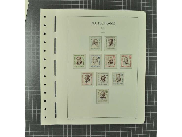 1948/1990 postfrische, ungebrauchte und gestempelte Partie, dabei zwei kpl. postfrische Sammlungen, alles mehrfach mit u.a. M