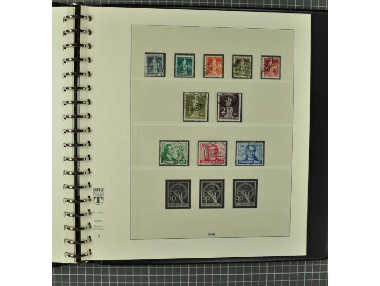 1948/1990 postfrische, ungebrauchte und gestempelte Partie, dabei zwei kpl. postfrische Sammlungen, alles mehrfach mit u.a. M