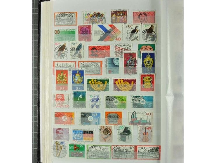 1949/2000 postfrische, ungebrauchte und gestempelte Partie, dabei Posthorn postfrisch sign. Schlegel BPP sowie einmal ungebra