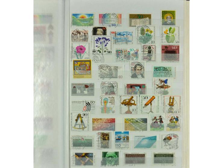 1949/2000 postfrische, ungebrauchte und gestempelte Partie, dabei Posthorn postfrisch sign. Schlegel BPP sowie einmal ungebra