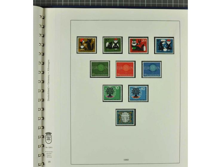 1949/2000 postfrische, ungebrauchte und gestempelte Partie, dabei Posthorn postfrisch sign. Schlegel BPP sowie einmal ungebra