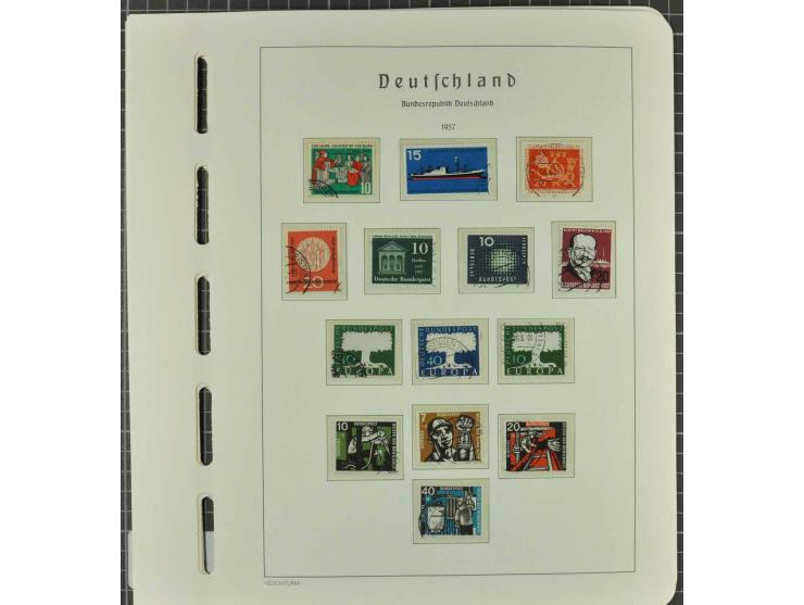 1949/2000 postfrische, ungebrauchte und gestempelte Partie, dabei Posthorn postfrisch sign. Schlegel BPP sowie einmal ungebra