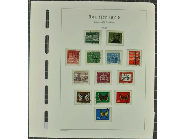 1949/2000 postfrische, ungebrauchte und gestempelte Partie, dabei Posthorn postfrisch sign. Schlegel BPP sowie einmal ungebra