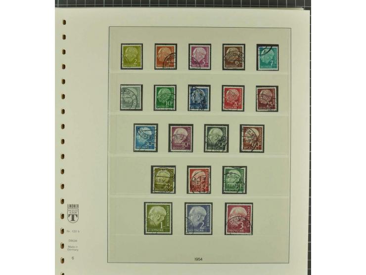 1949/2000 postfrische, ungebrauchte und gestempelte Partie, dabei Posthorn postfrisch sign. Schlegel BPP sowie einmal ungebra