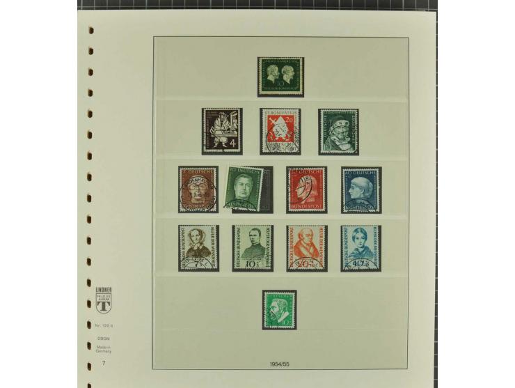1949/2000 postfrische, ungebrauchte und gestempelte Partie, dabei Posthorn postfrisch sign. Schlegel BPP sowie einmal ungebra