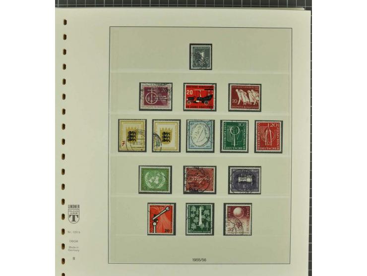 1949/2000 postfrische, ungebrauchte und gestempelte Partie, dabei Posthorn postfrisch sign. Schlegel BPP sowie einmal ungebra