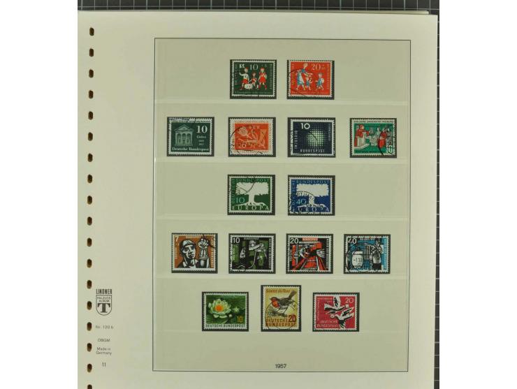 1949/2000 postfrische, ungebrauchte und gestempelte Partie, dabei Posthorn postfrisch sign. Schlegel BPP sowie einmal ungebra