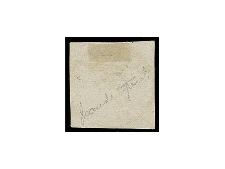  1871, 60 c. beige, oblitéré, faux de Spérati, signé au crayon