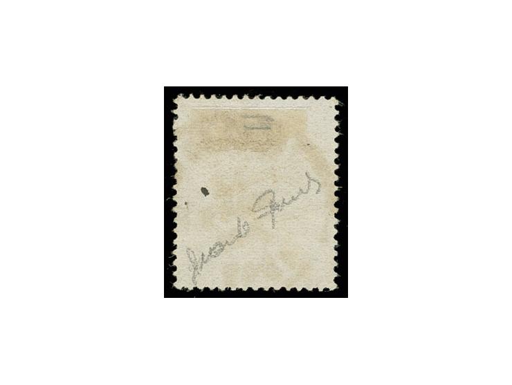 1887, Leopold II 10 fr. brown-orange, with clear cds. "BOMA 13 MARS", Sperati forgery, fine, signed in pencil