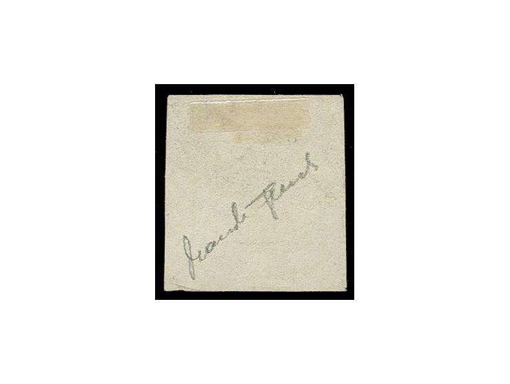 1859, 5 c. green, 40 c. red and 80 c. olive-yellow, unused without gum, Sperati forgeries,  80 c. with types A-C, fine, signe