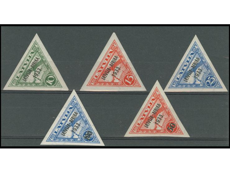 1933, Africa flight 10-100 on 25 s. cpl., unused with hinge, fine