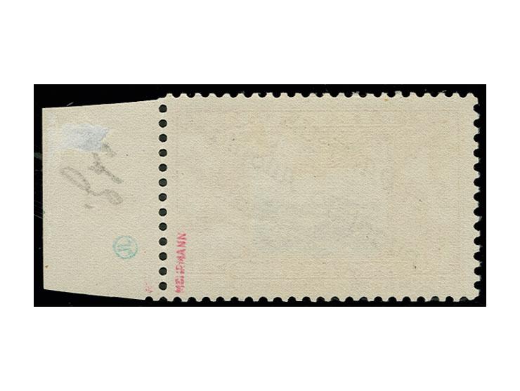 40 C., unused item with sheet margin at right (there thin place), fine, sign.
