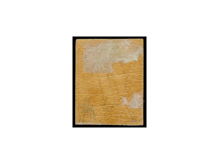 1 sgr. light brownish-red, fresh colour and large margins all around, unused, very fine, certificate Goebel AIEP, ex collecti