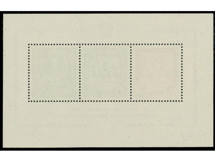 BIE souvenir sheet, mint never hinged