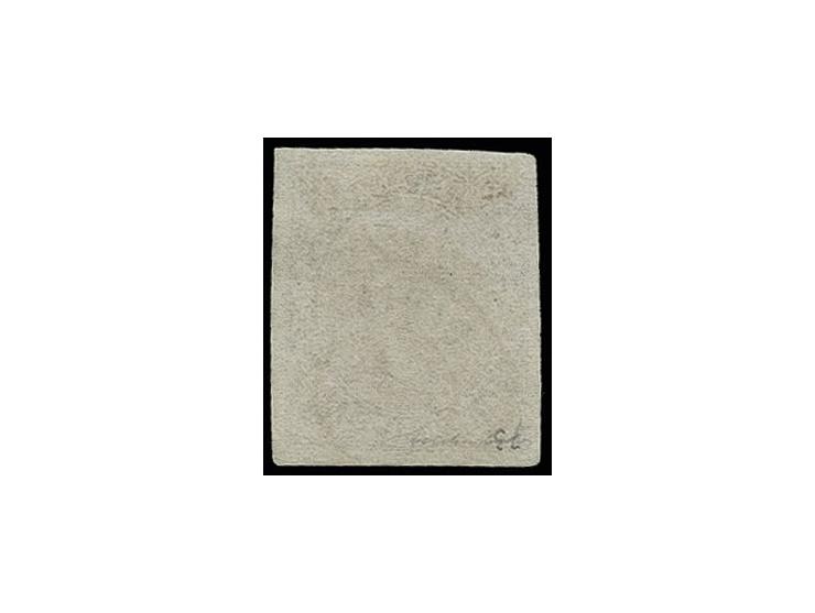 1865, 19 cs. brown/rose, good margins all around, used, fine, certificate Baschwitz BPP, ex collection Severin
