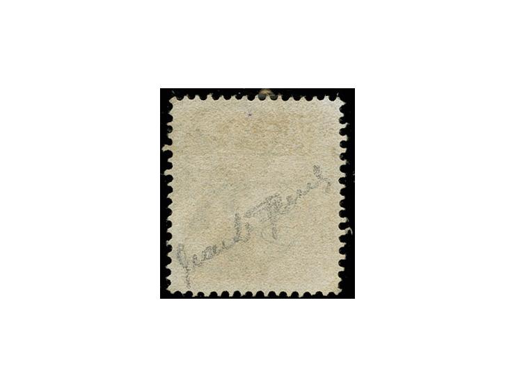 1855, Error of colour: 3 sk. orange instead of green, with clear cds. "HALSBERG 20 4", Sperati forgery of this famous stamp, 