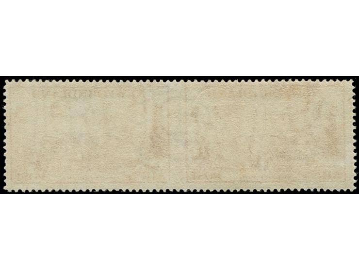 1933, airmail 5 c., horizontal pair imperforated between, unmounted mint, very fine (SG £ 1.000,-)