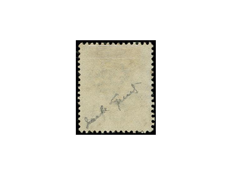  1886, 1 s. yellow-brown, used, Sperati forgery, fine, signed in pencil