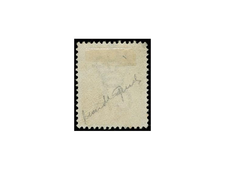 1889, 20 s. green and red, unused with small part gum, Sperati forgery, fine, signed in pencil
