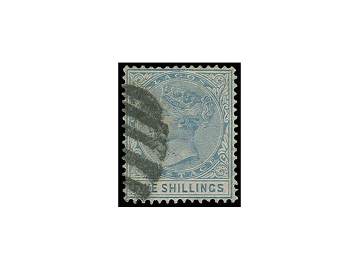 5 s. blue, used, Sperati forgery, fine, signed in pencil