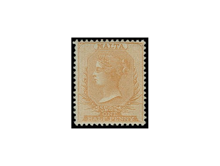1860, ½ d. buff, unused with original gum, Sperati forgery, fine, signed in pencil