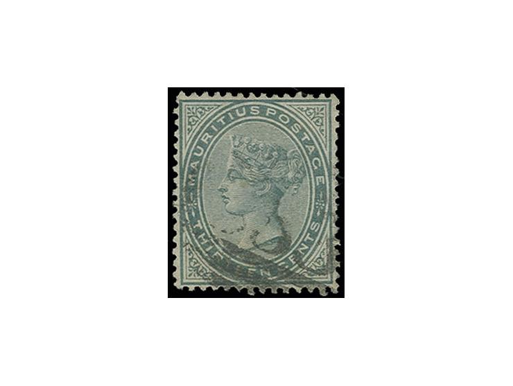 1879, 13 c. slate, used, Sperati forgery, fine, signed in pencil