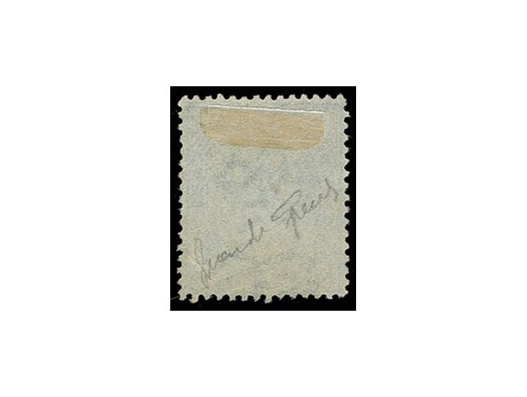 1879, 13 c. slate, used, Sperati forgery, fine, signed in pencil
