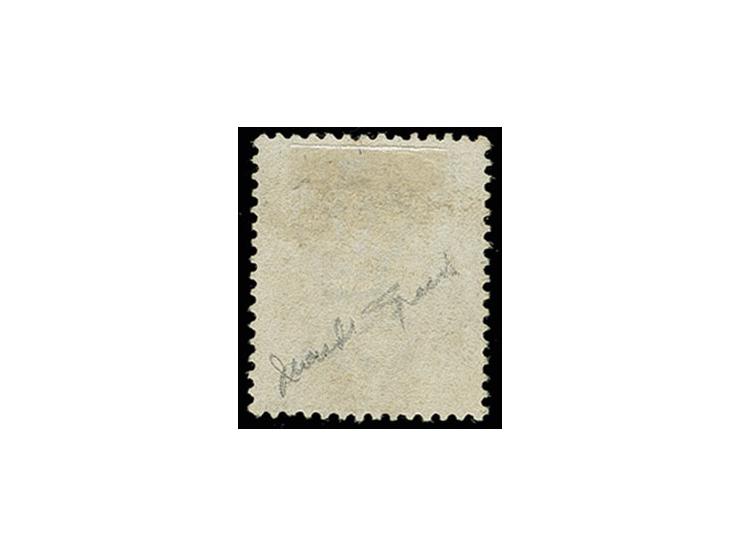 1884, 4 p. blue, used, Sperati forgery, fine, signed in pencil