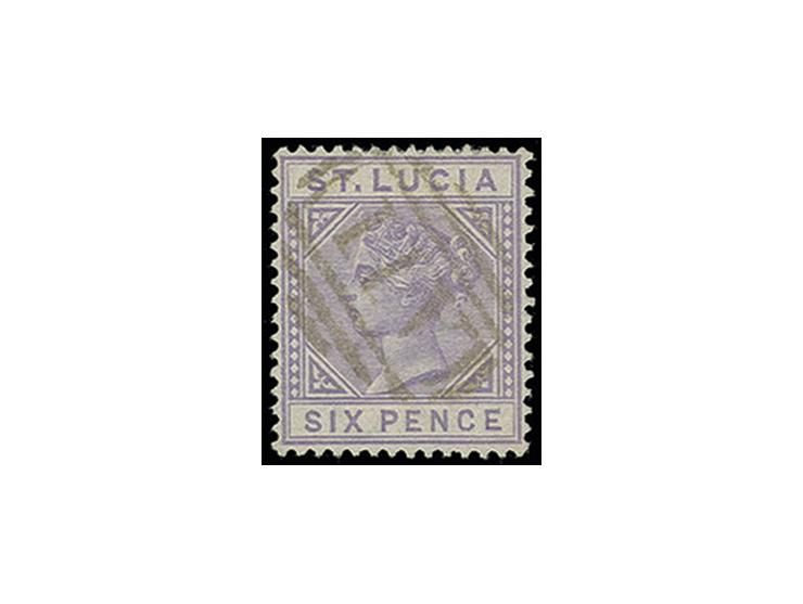 1882, 6 d. violet, used, Sperati forgery, fine, signed in pencil