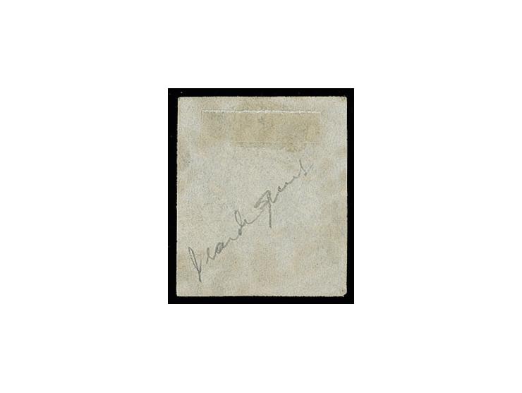 1862, 15 c. blue with clear cancel, Sperati forgery, fine, signed in pencil