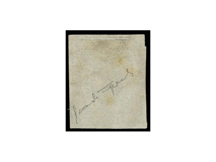 1861, Coat of arms 2½ c. black, used, Sperati forgery, fine, signed in pencil
