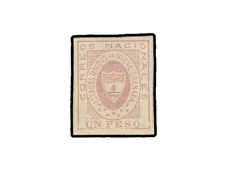 1 p. rose, unused without gum, Sperati forgery, fine, signed in pencil