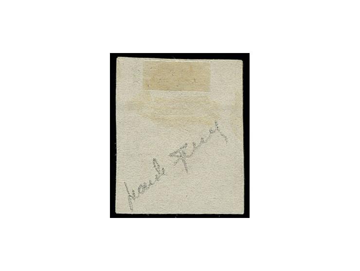1 p. rose, unused without gum, Sperati forgery, fine, signed in pencil