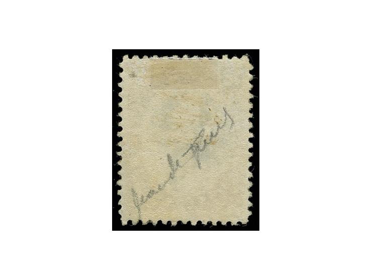 1881, Quetzal 2 c. brown/green with inverted center, unused with original gum, Sperati forgery, fine, signed in pencil