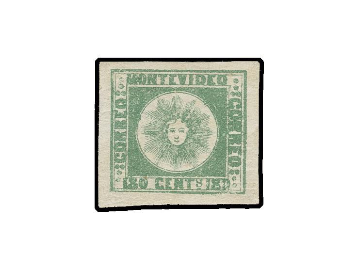 180 c. green, unused, Sperati forgery, fine, signed in pencil